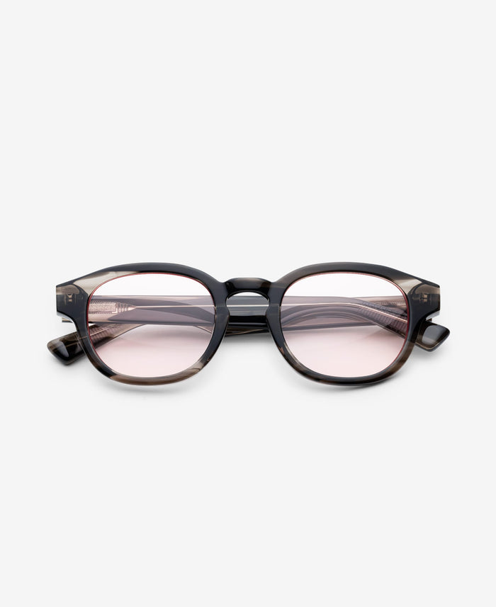 BILLE OPTICS - Cloudy Grey Peach-red tint