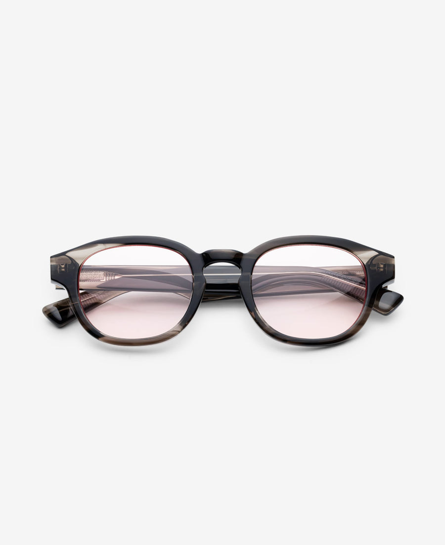 BILLE OPTICS - Cloudy Grey Peach-red tint