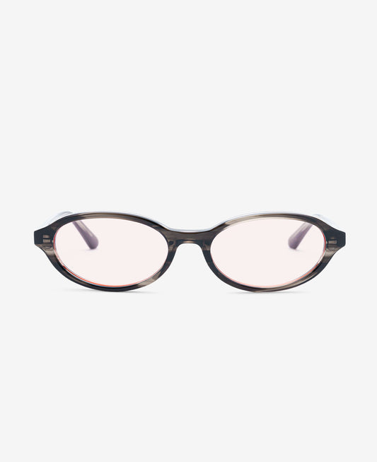 IVY OPTICS - Cloudy Gray Peach-red tint