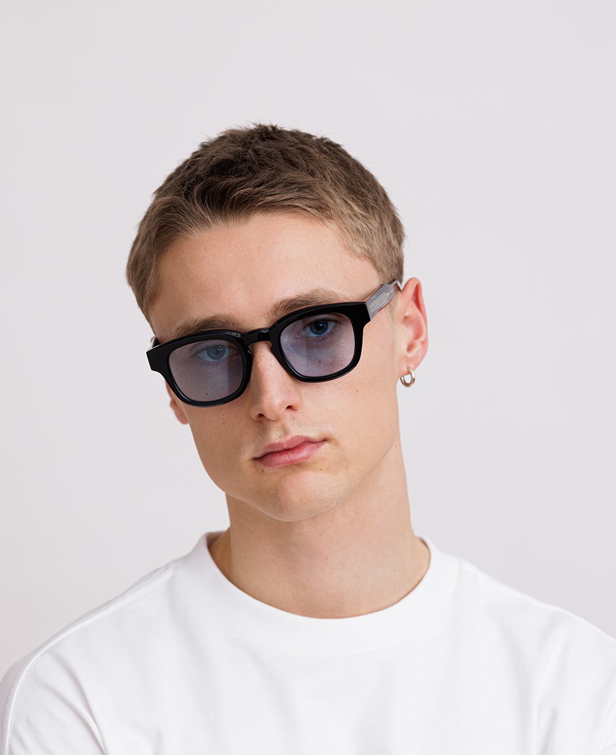 AUSTIN REVEAL - Black / Transparent Blue tint