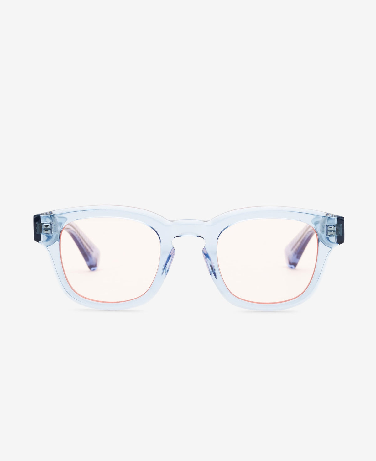 AUSTIN REVEAL - Transparent Blue / Transparent Peach-red tint