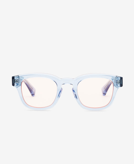 AUSTIN REVEAL - Transparent Blue / Transparent Peach-red tint