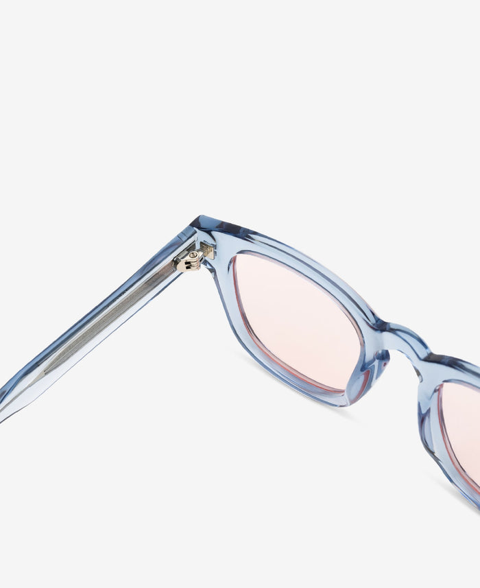 AUSTIN REVEAL - Transparent Blue / Transparent Peach-red tint