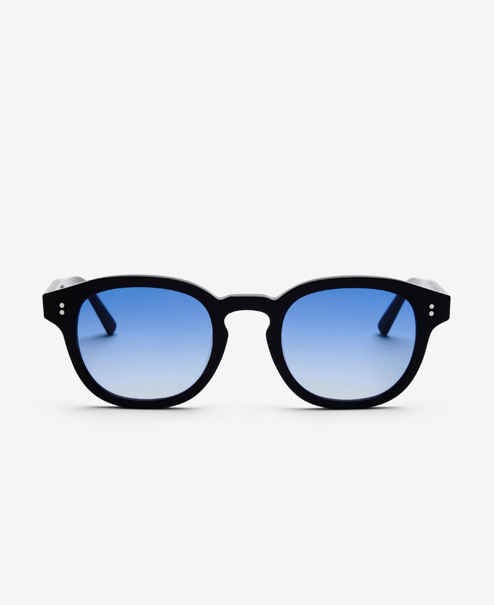 Round sunglasses blue lenses online