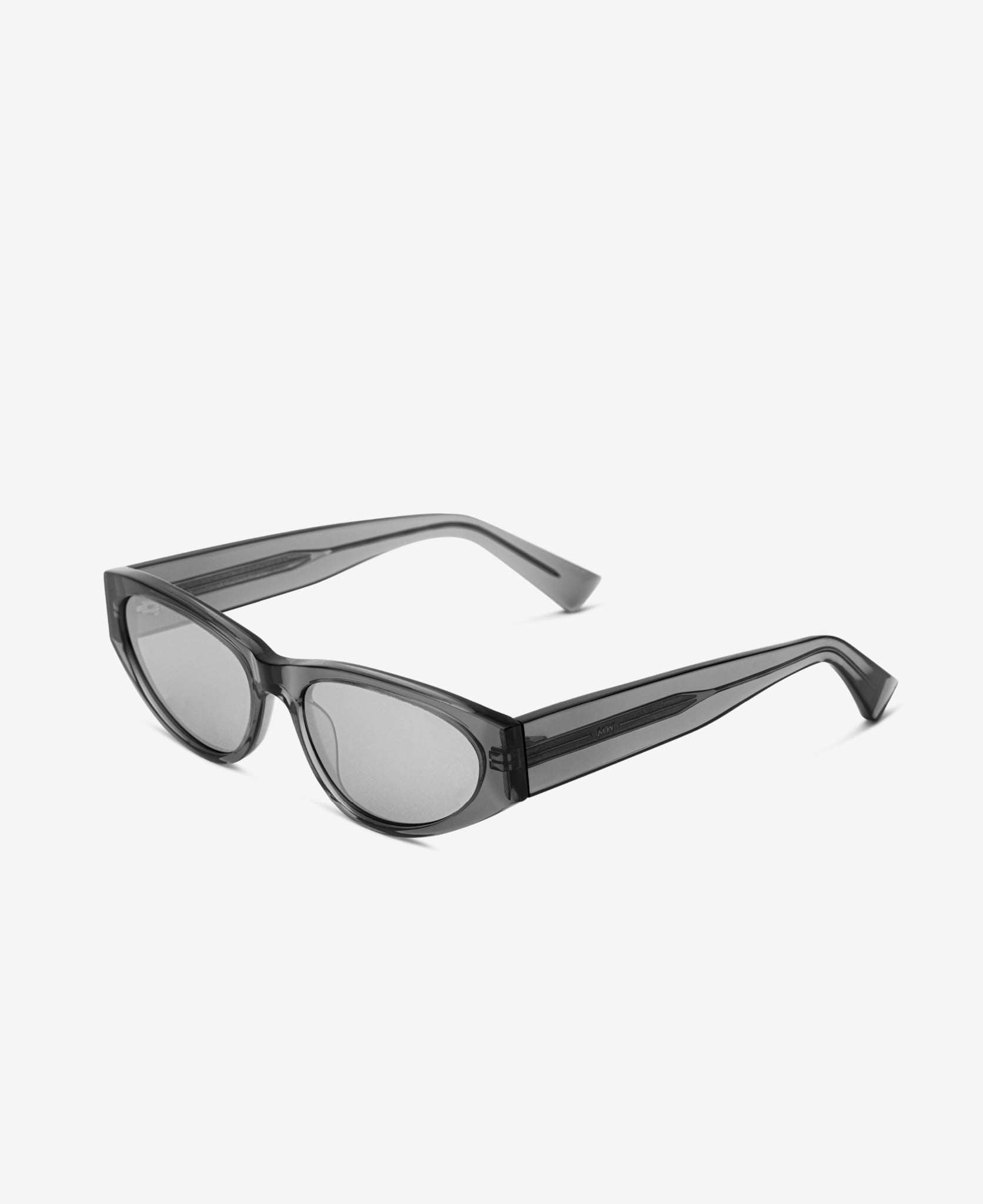 BLADE - Transparent Grey Silver Mirrored