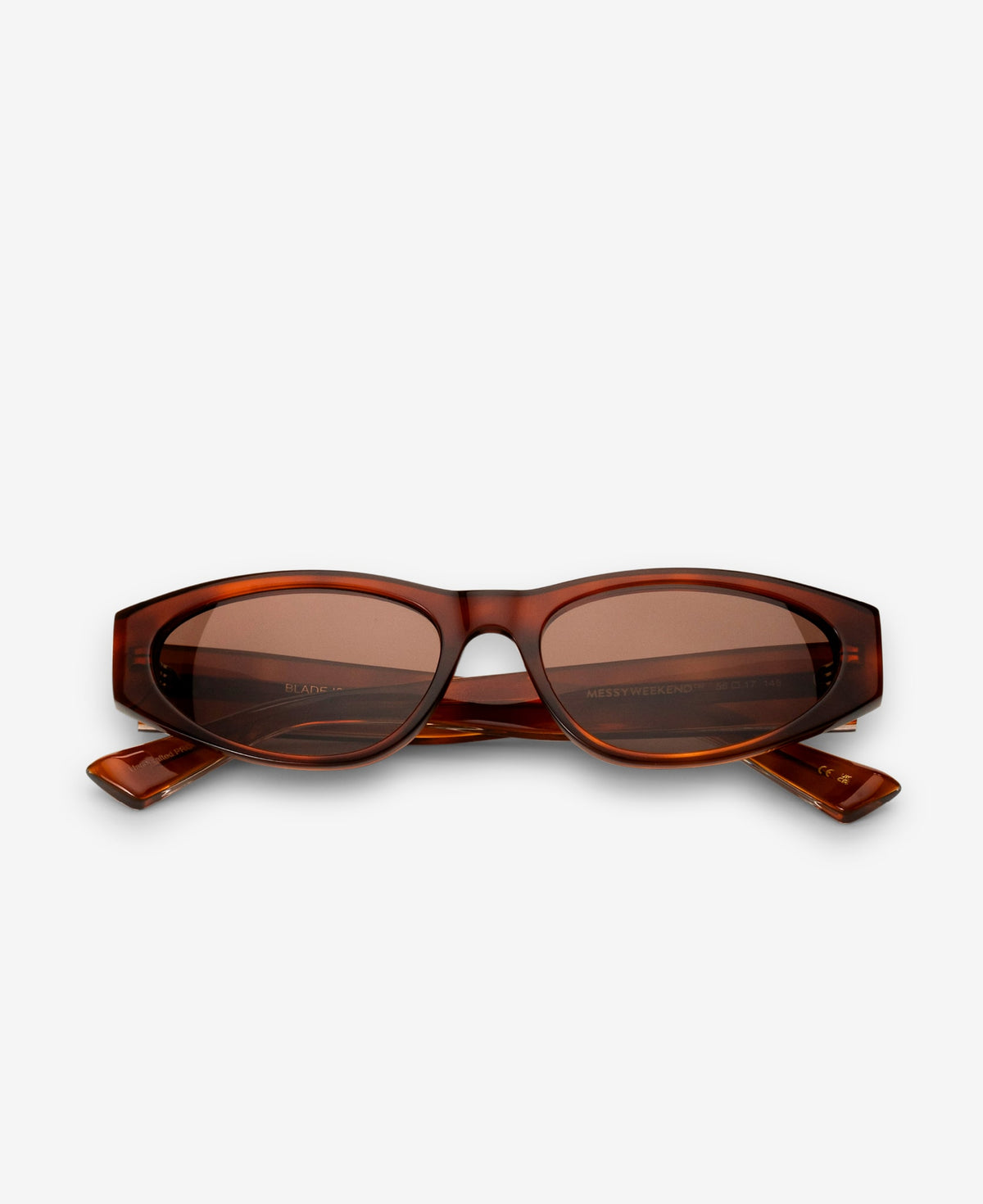 Weekend Blad BLADE - Havana / Transparent Brown – MESSYWEEKEND