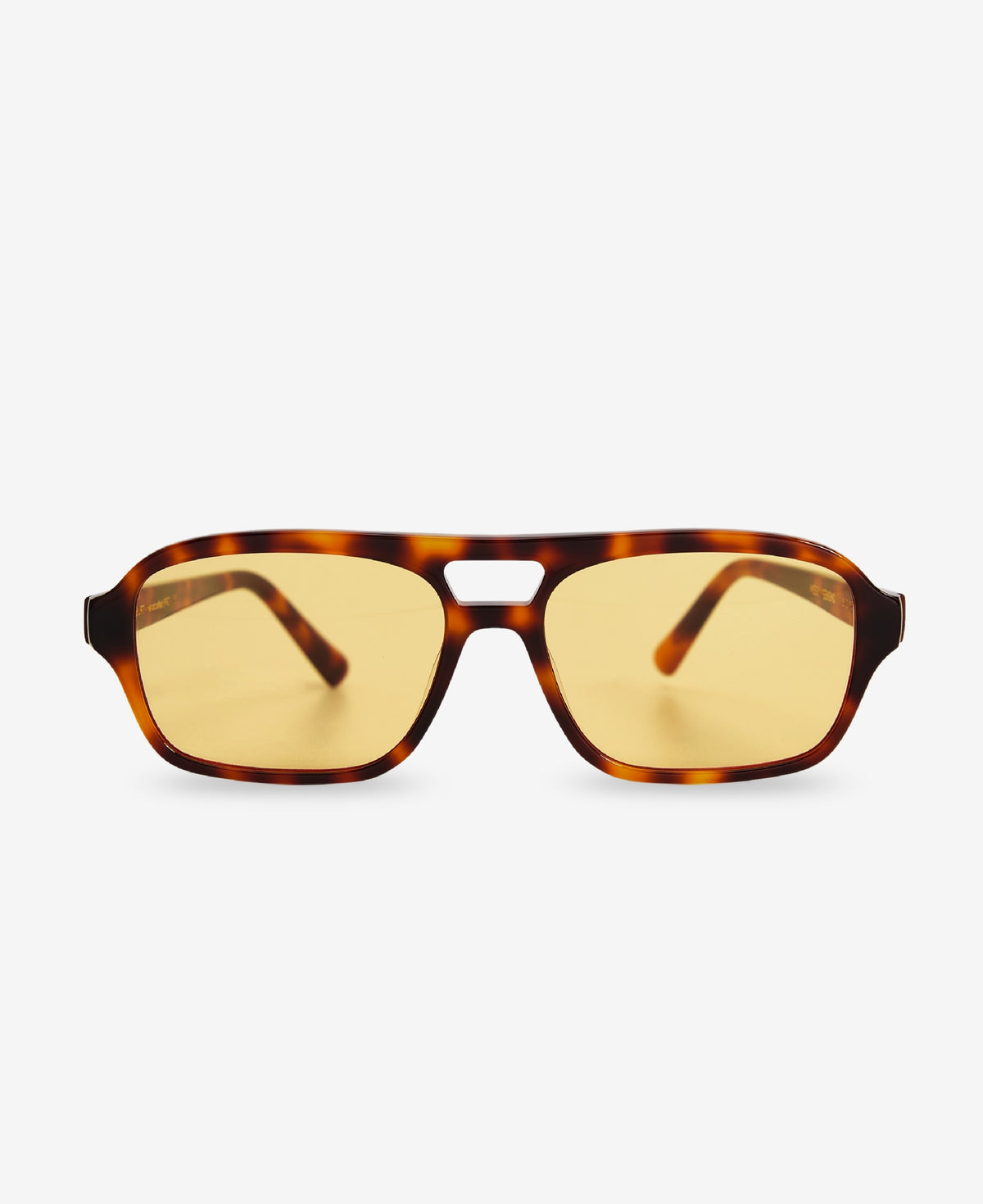 BURT Tortoise Yellow - Aviator Solbriller |MESSYWEEKEND