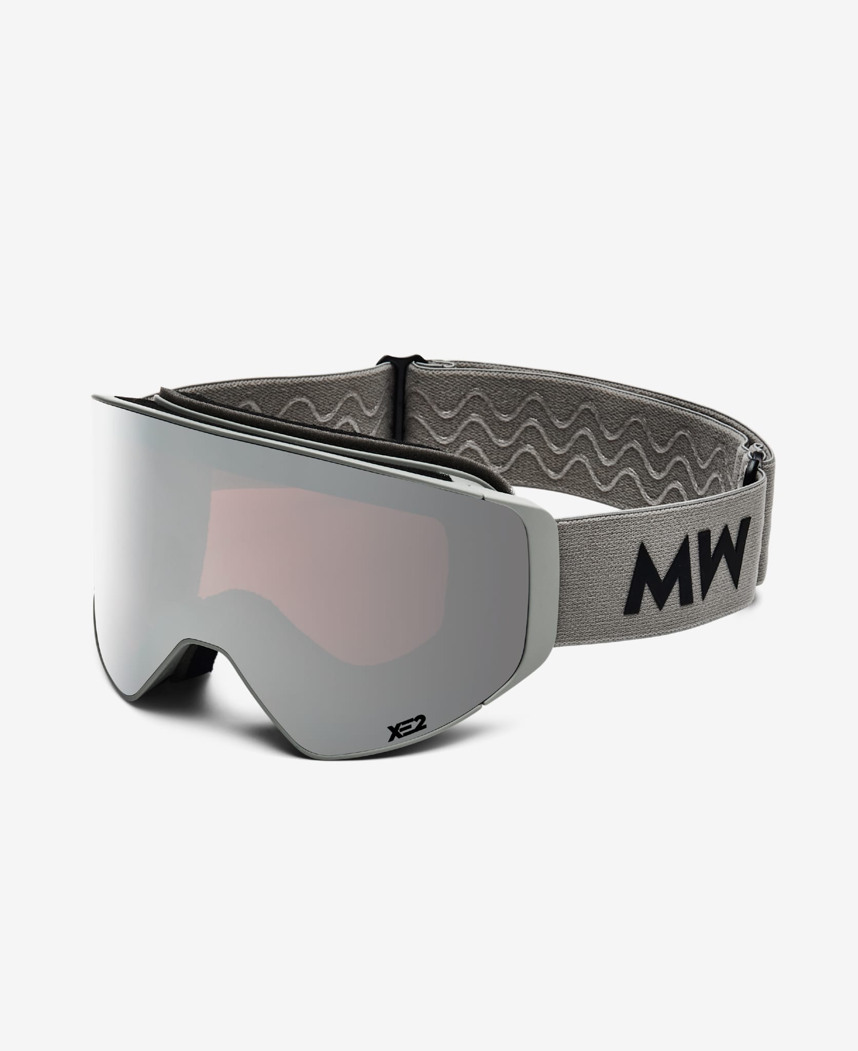 CLEAR XE2 - Light Grey Silver Mirrored
