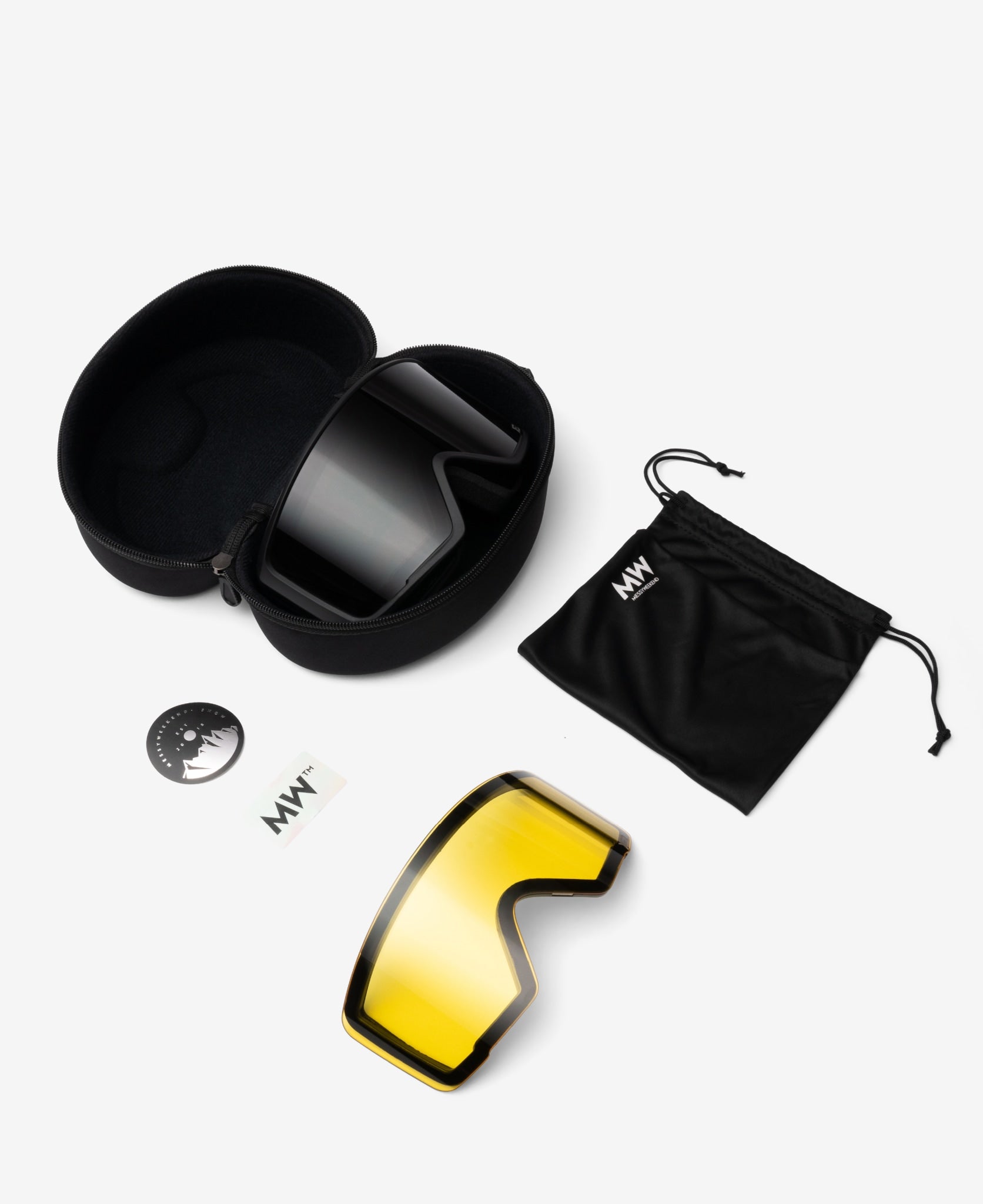 FLIP Army Dark Gray Goggles | MESSY WEEKEND