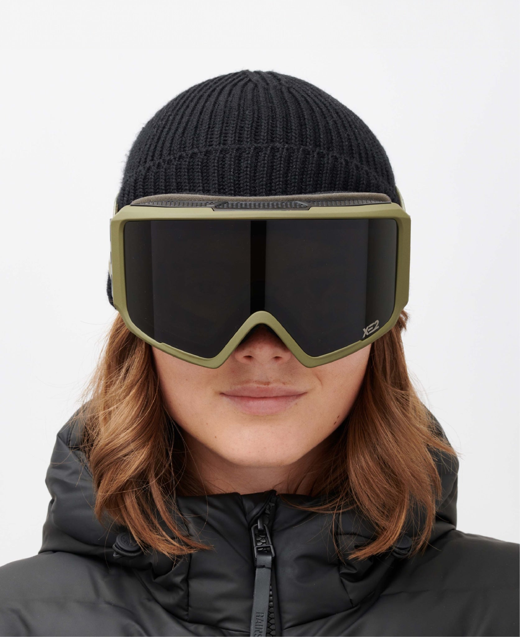 MESSYWEEKEND FLIP XE2 メシーウィークエンド FLIP Black Dark Gray Goggles | MESSY WEEKEND