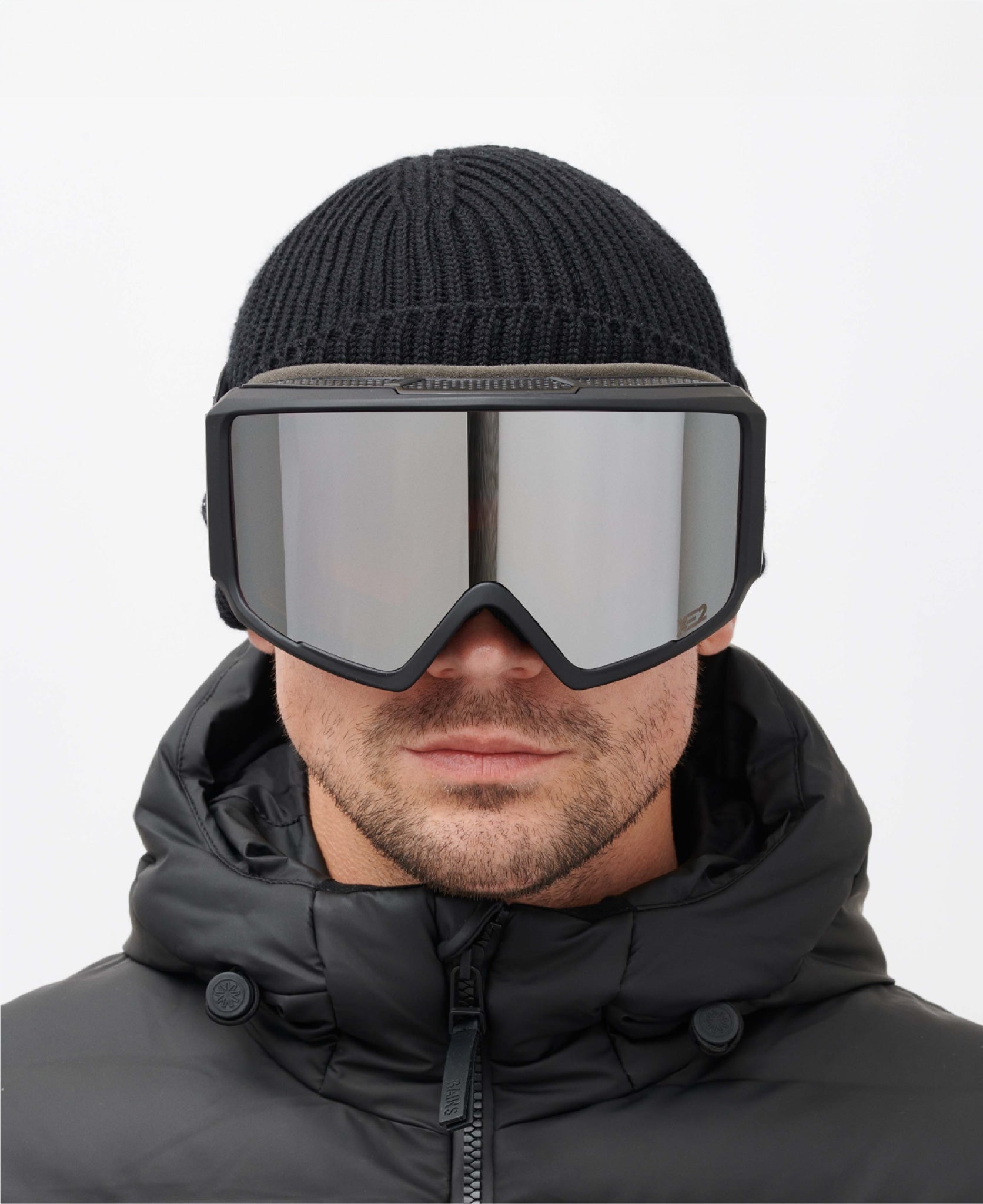 FLIP Black Silver Mirrored Goggles | MESSY WEEKEND