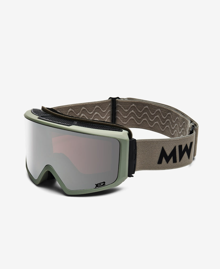 FLIP XE2 Asian fit - Light Grey Silver Mirrored