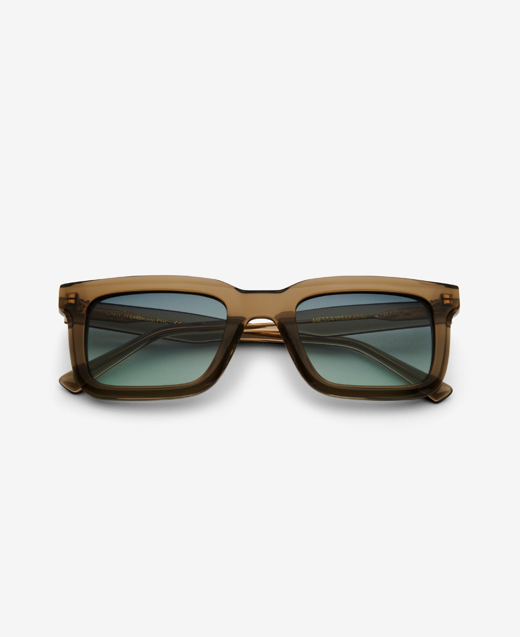 小物 MESSYWEEKEND DEEP  Bottle Green NEW DEPP Bottle Green - Round Sunglasses |MESSYWEEKEND