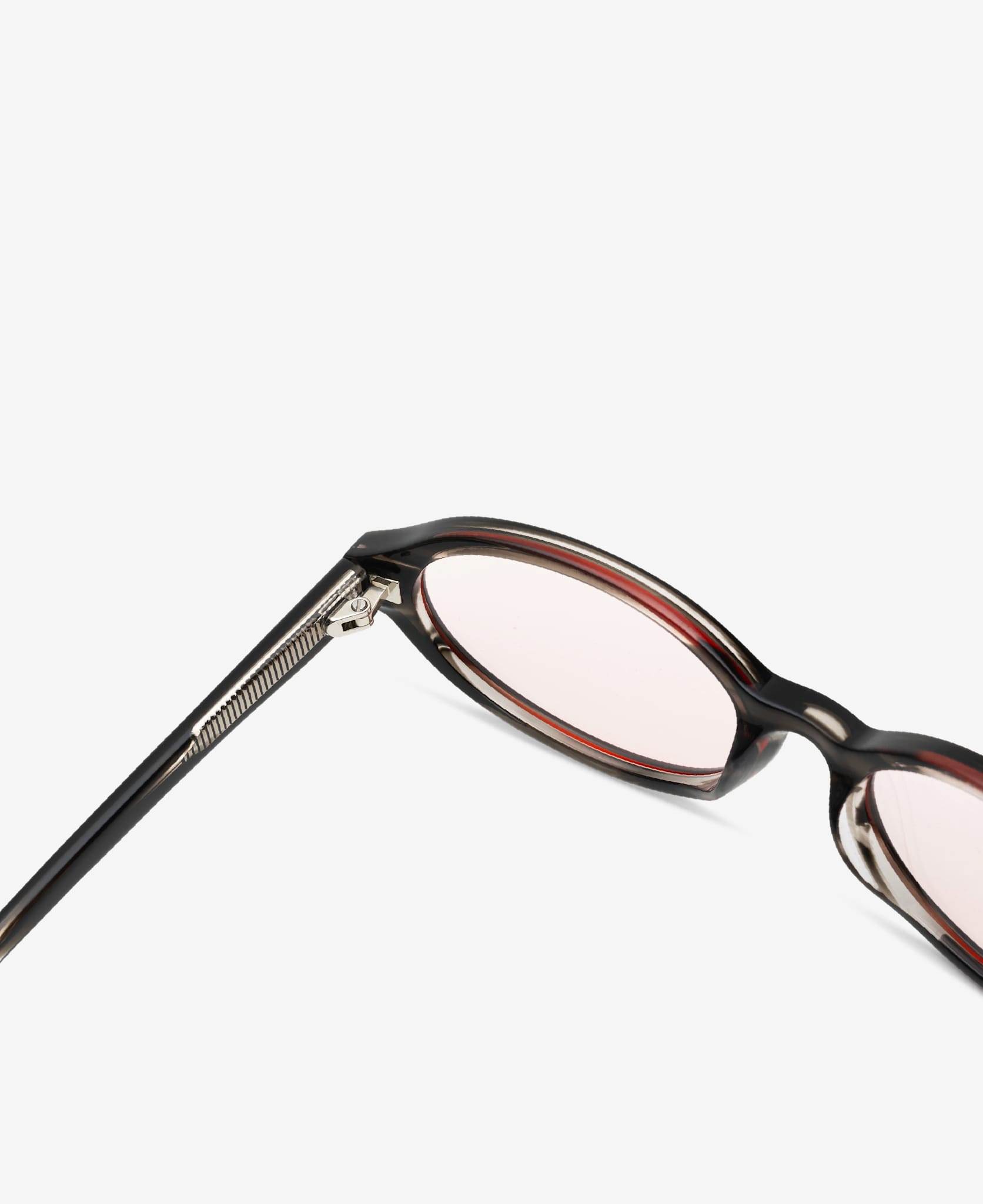 IVY OPTICS - Cloudy Grey Peach-red tint