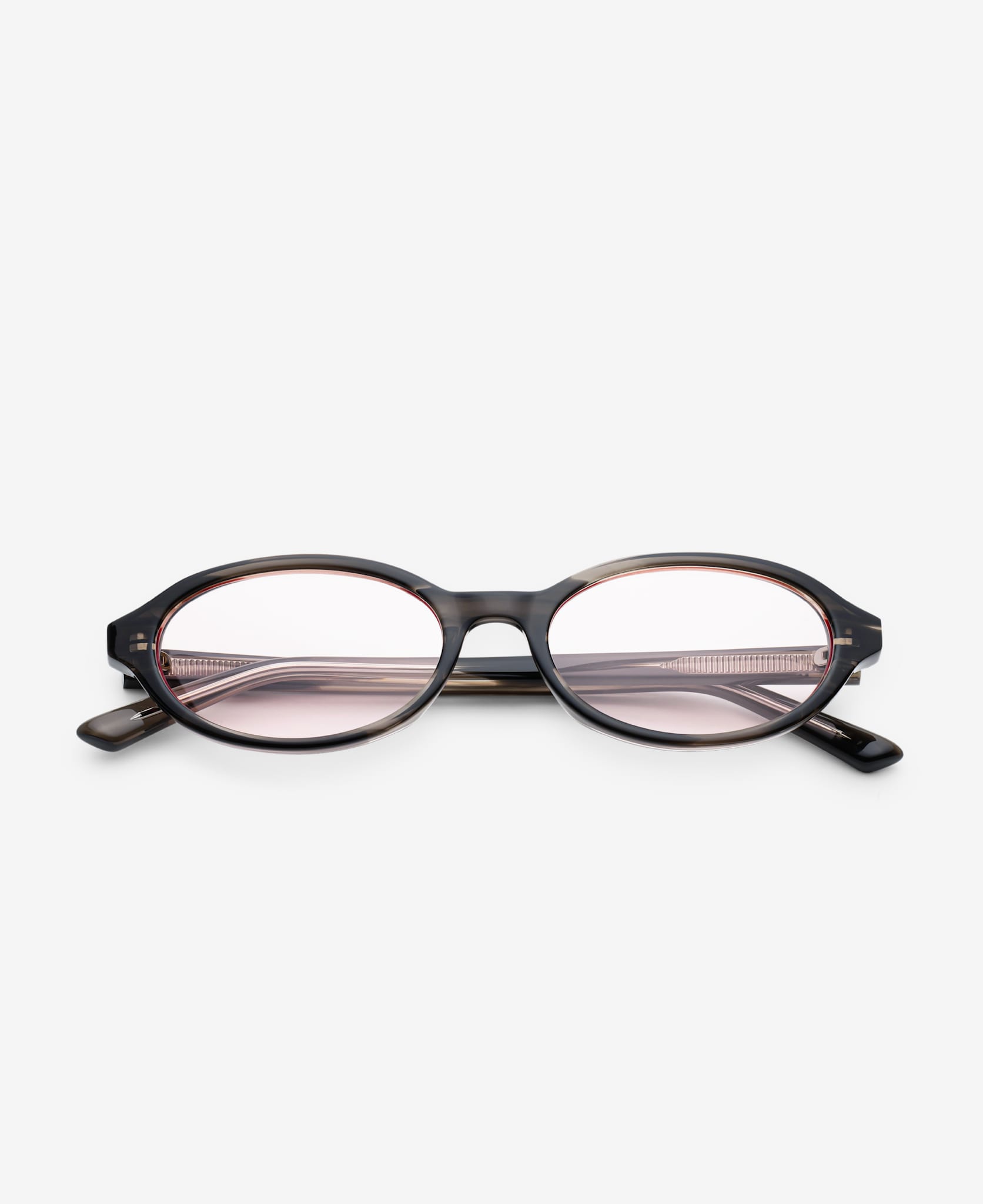 IVY OPTICS - Cloudy Grey Peach-red tint