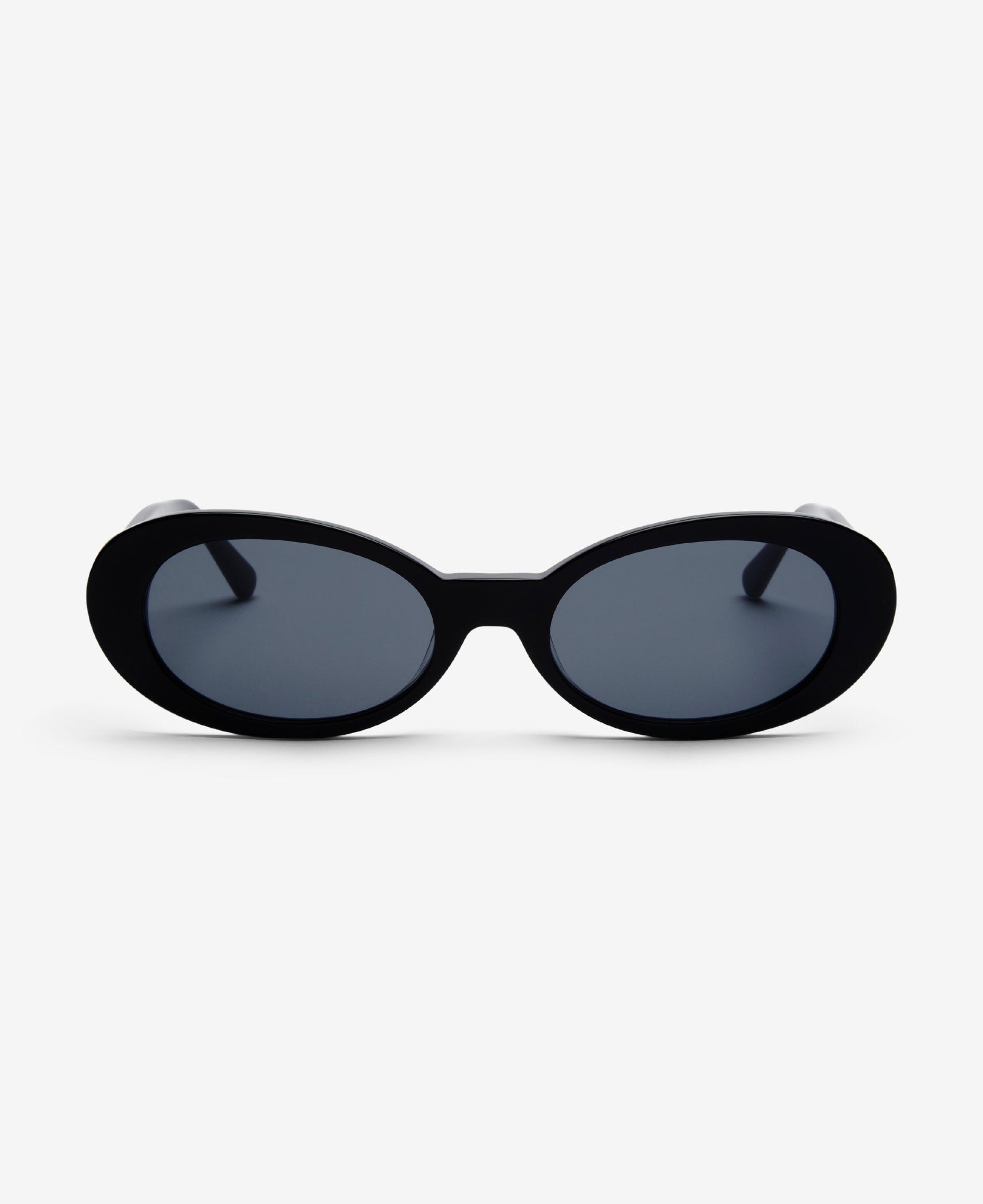 KURT Black Oval Cat-Eye Sunglasses |MESSYWEEKEND
