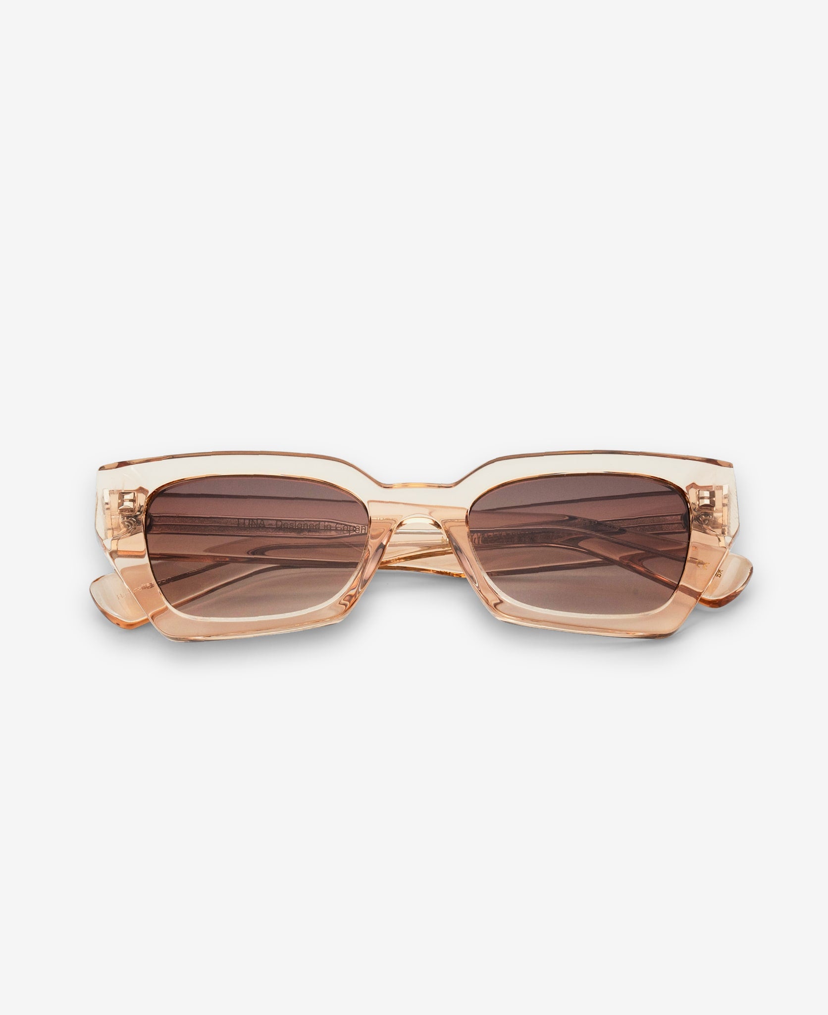 小物 eyebrella Gradient sunglasses Pink Fade Shadow | Silver Wire Pink Gradient Sunglasses