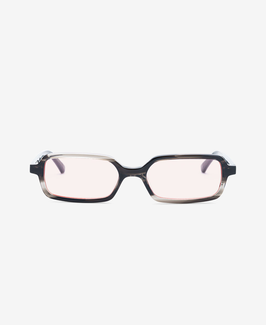 MILO OPTICS - Cloudy Grey Peach-red tint