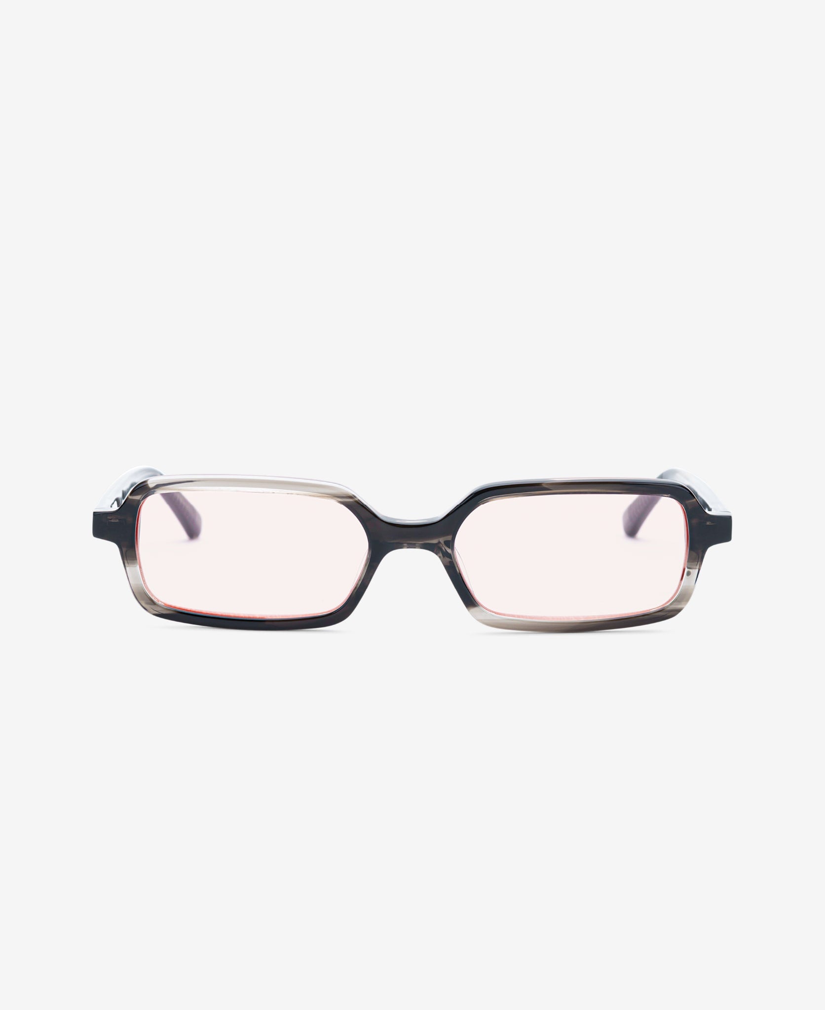 MILO OPTICS - Cloudy Grey Peach-red tint