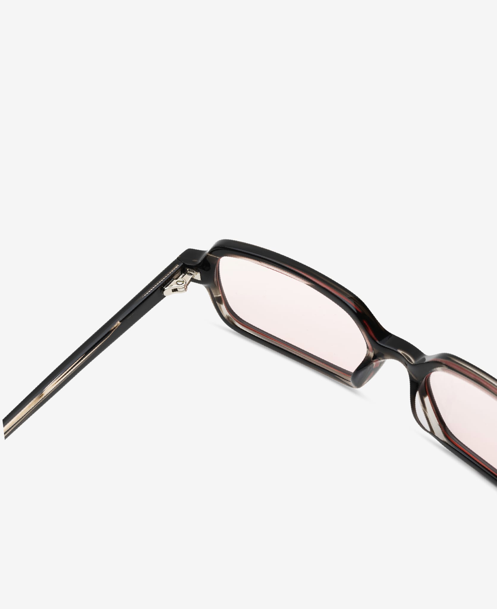 MILO OPTICS - Cloudy Grey Peach-red tint
