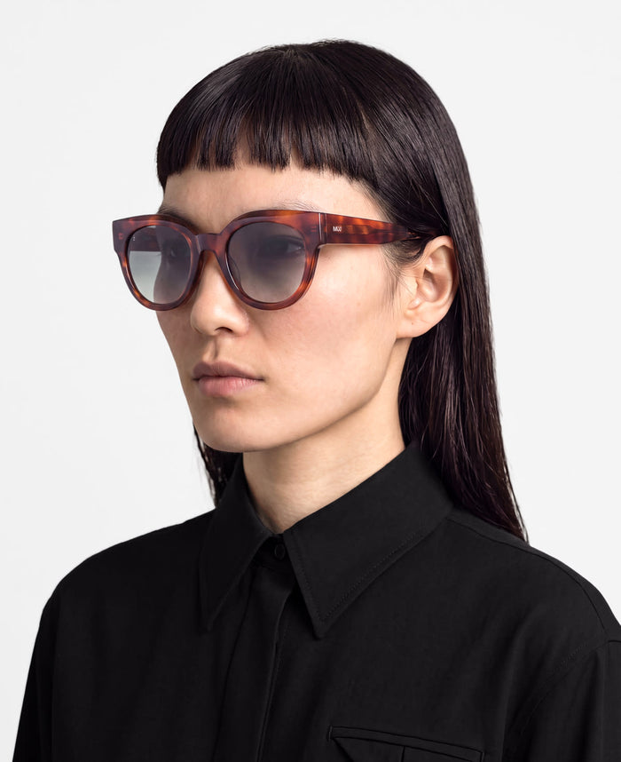 IONA - Burnt Havana Deep Green Gradient