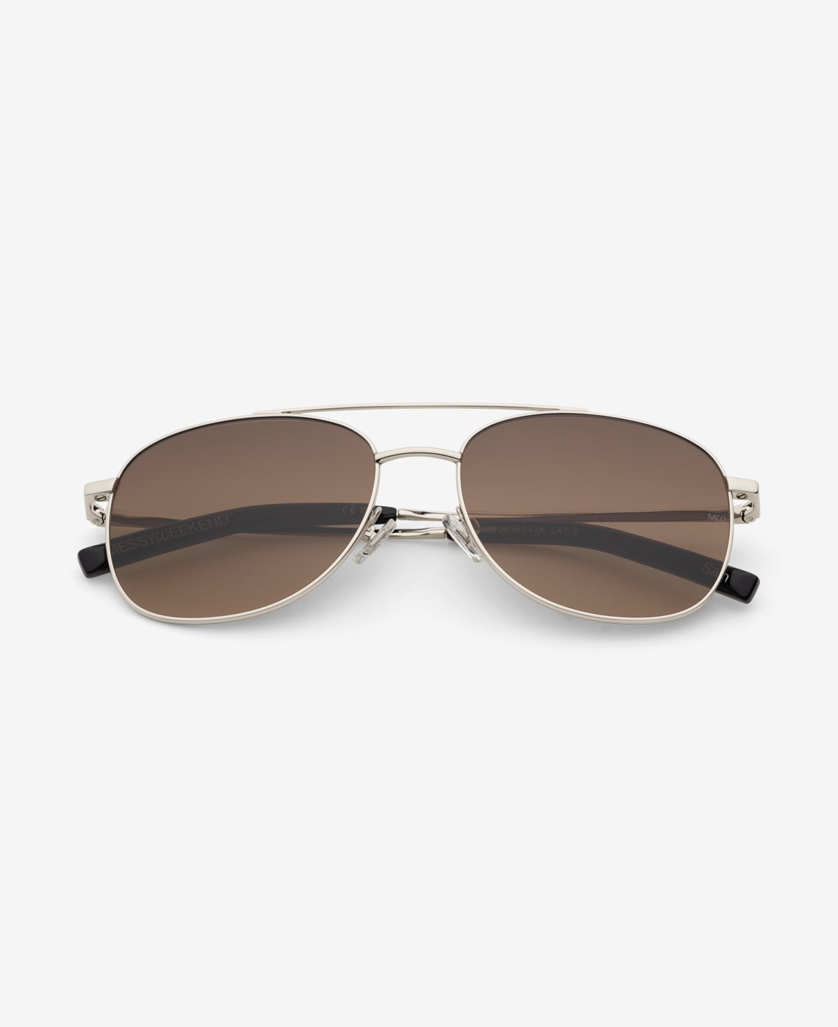 SAIN - Shiny Silver Deep Brown Gradient