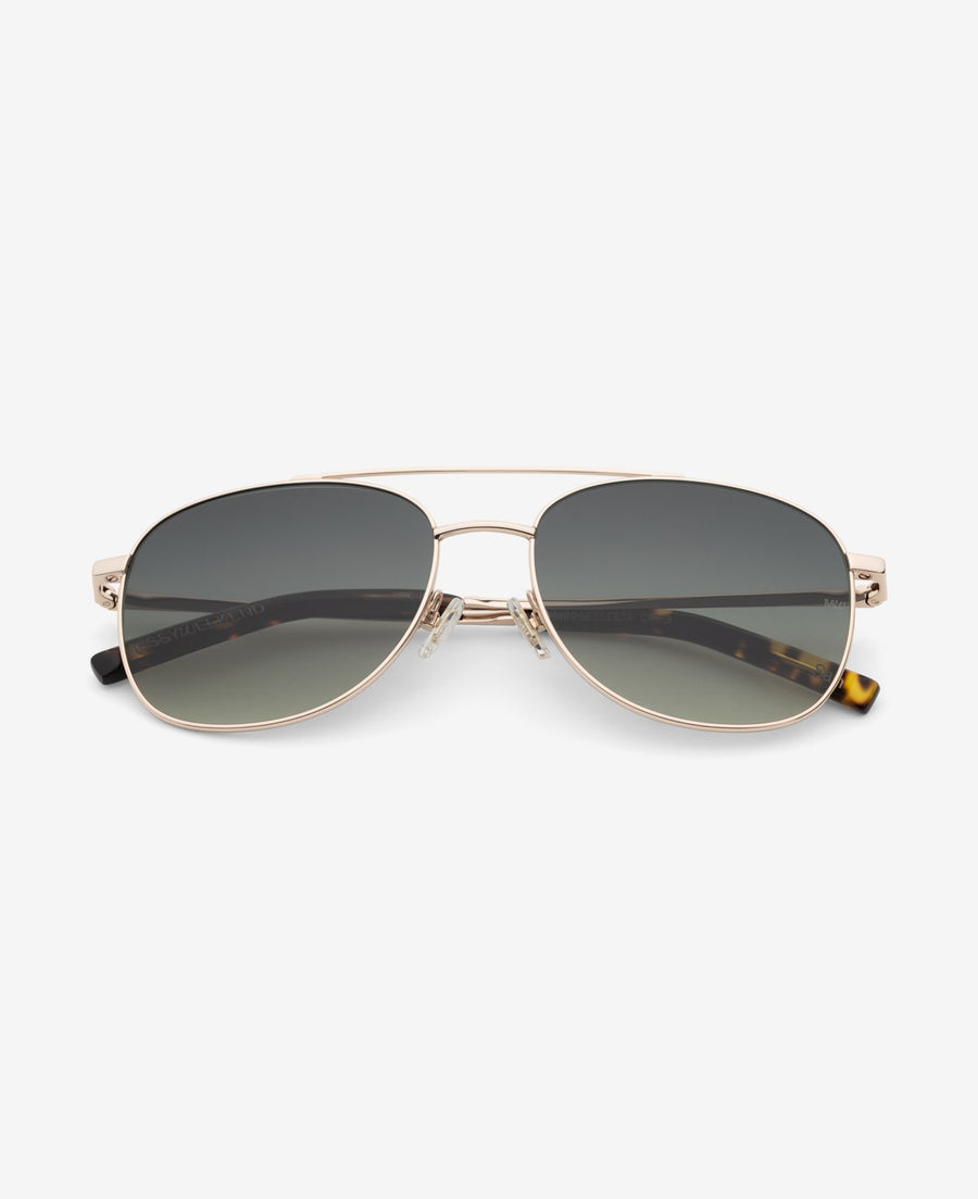 SAIN - Shiny Gold Deep Green Gradient
