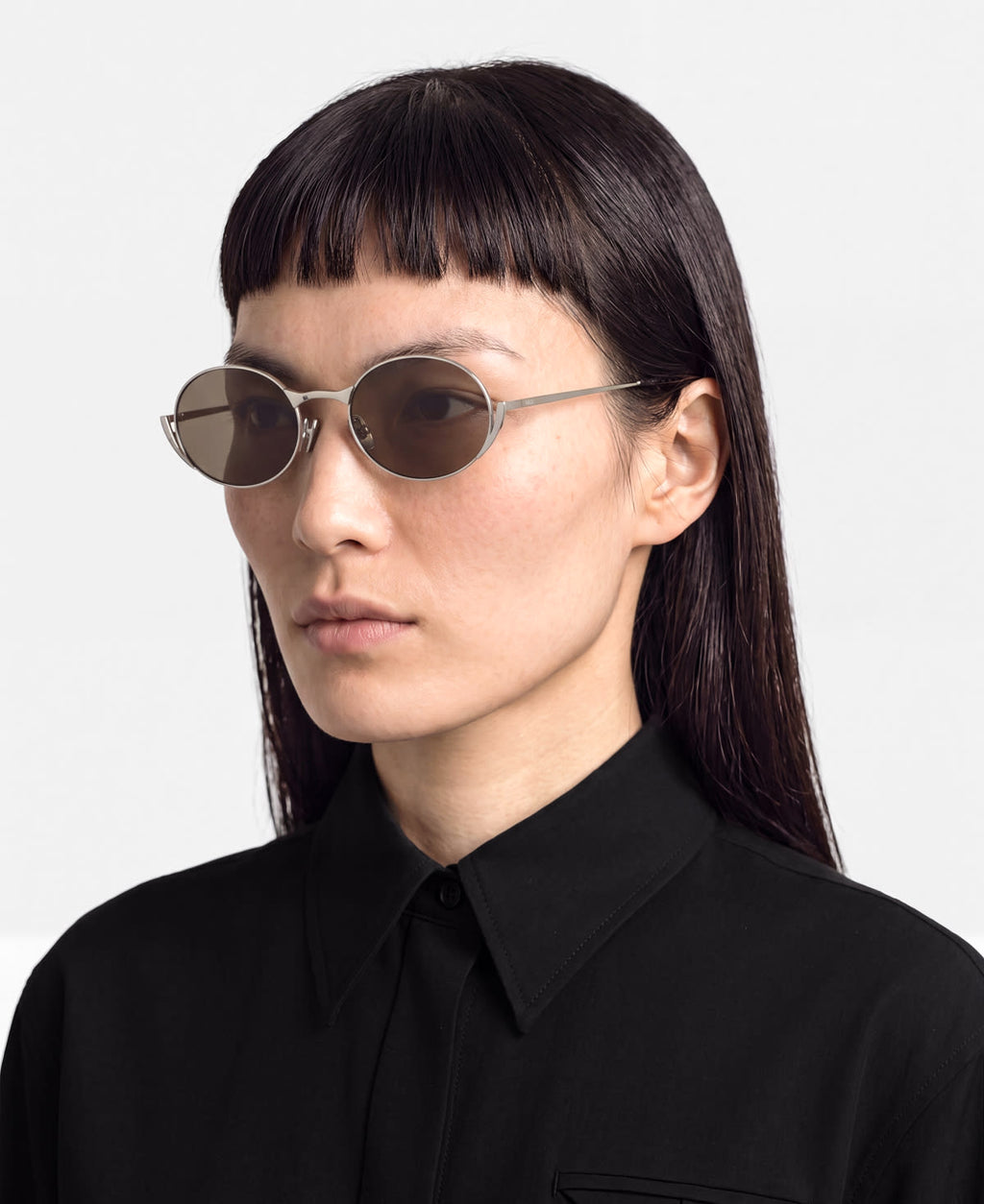 NOMI - Shiny Silver Deep Khaki