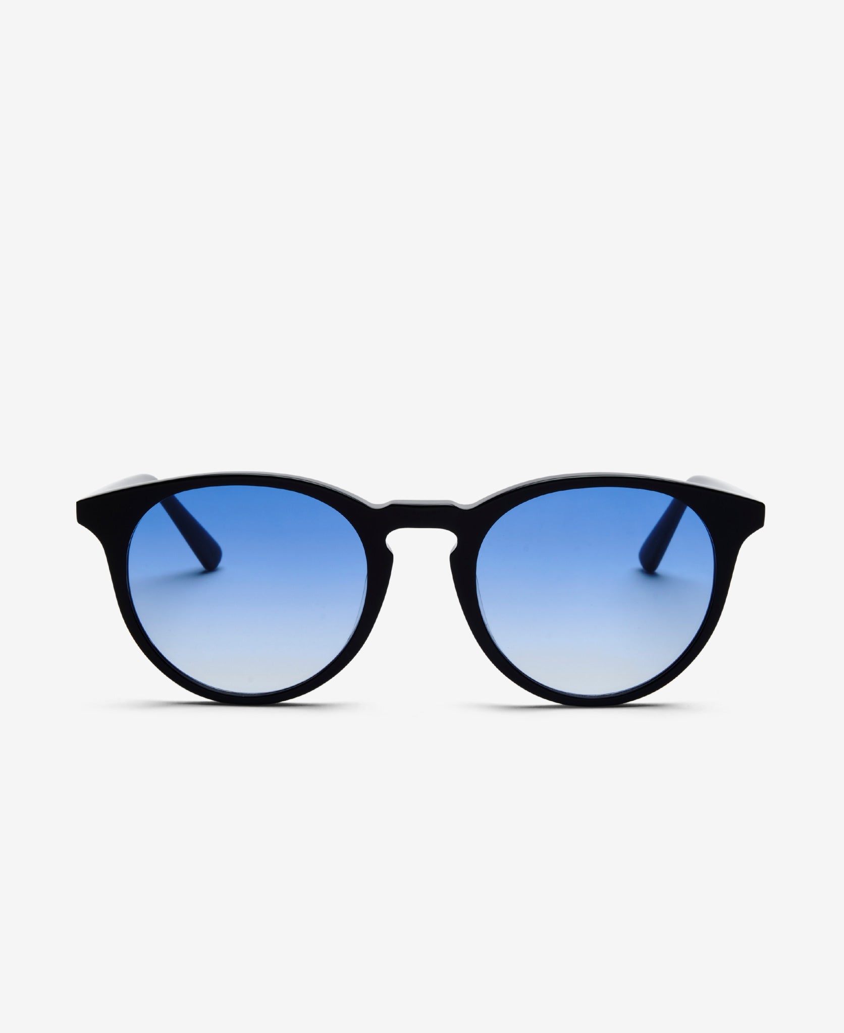 Black circle sunglasses best sale