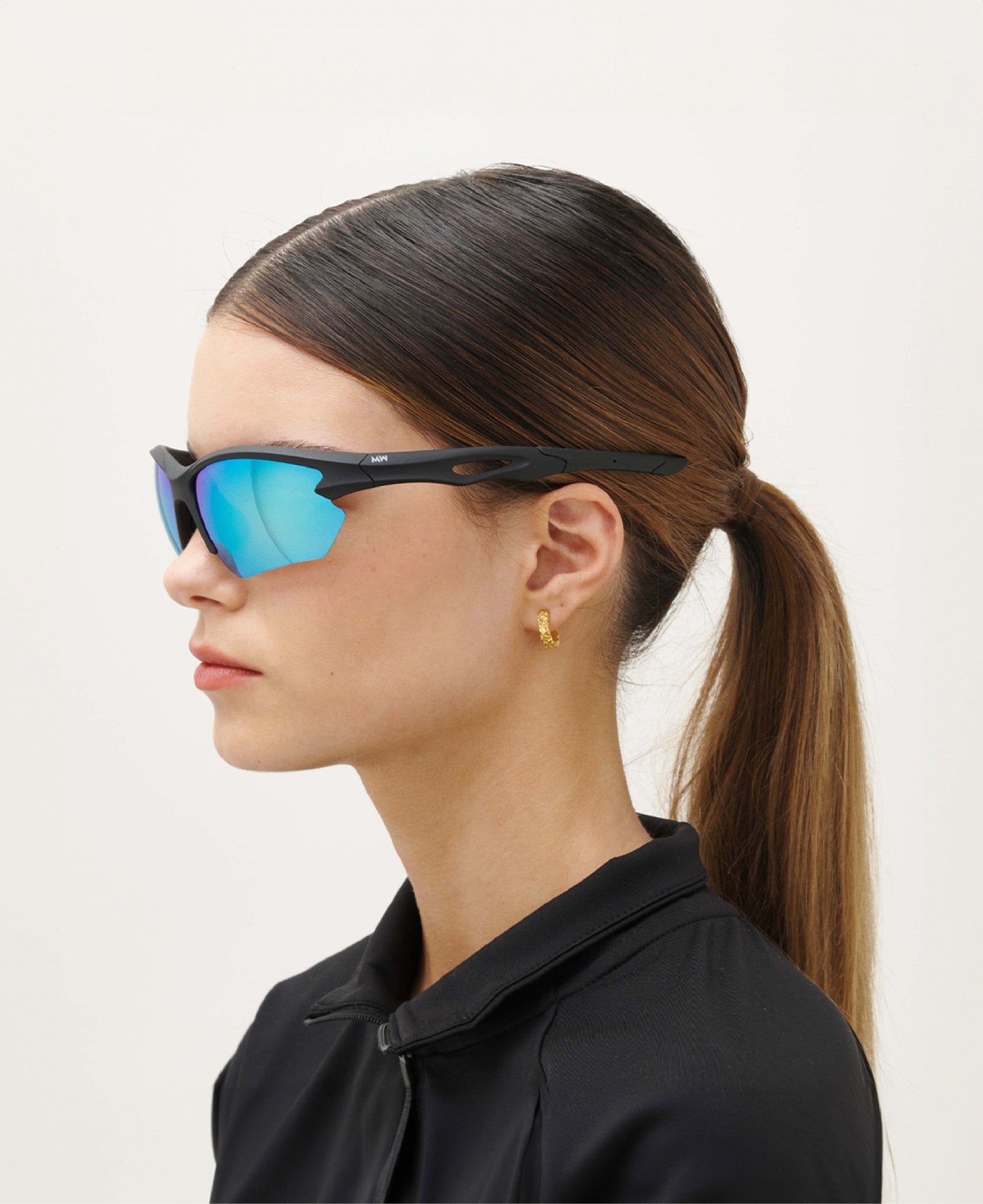 RATE – Black Blue⎜Polarized Sports Sunglasses⎜MESSYWEEKEND