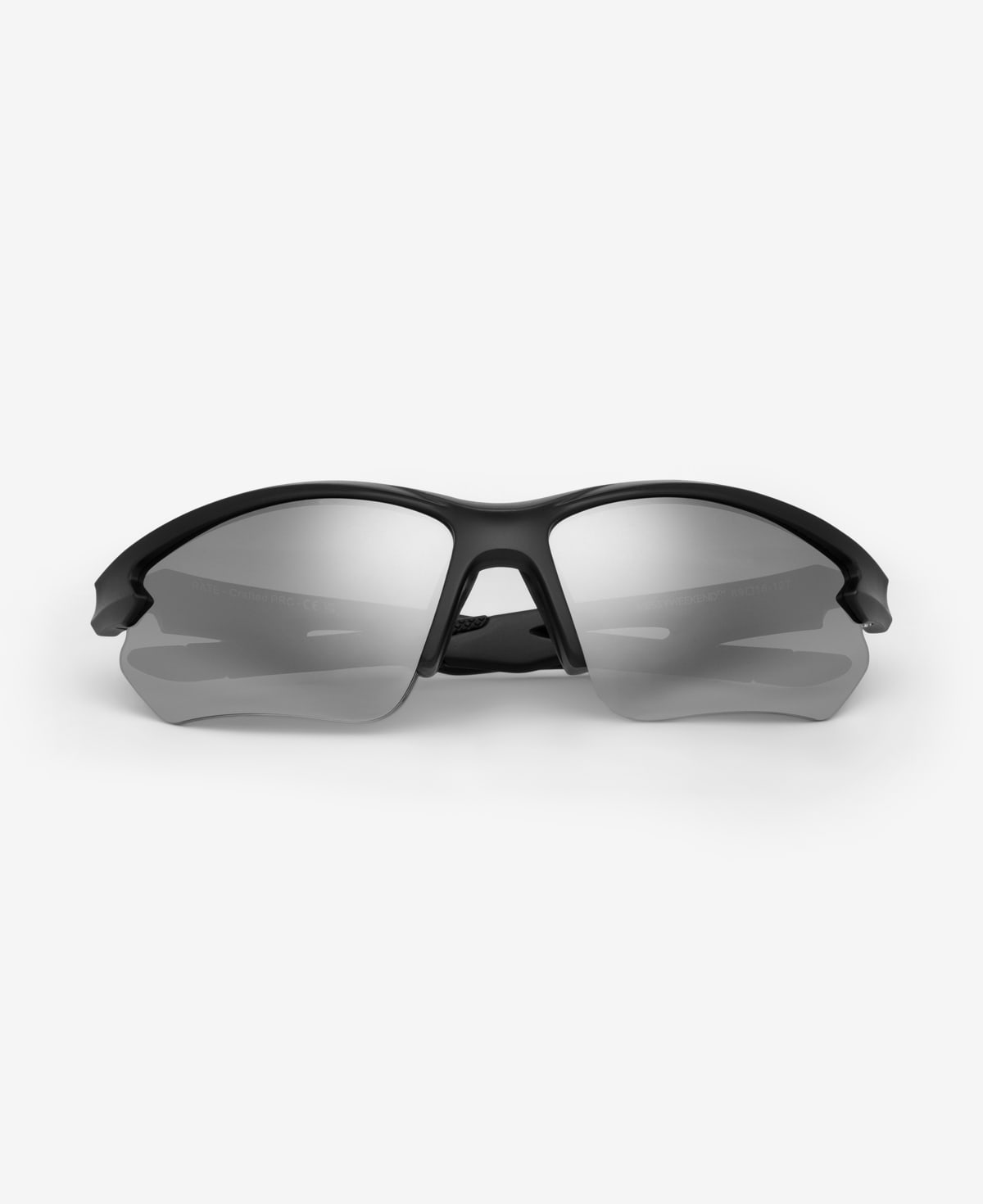 RATE - Black Silver Mirrored Polarized