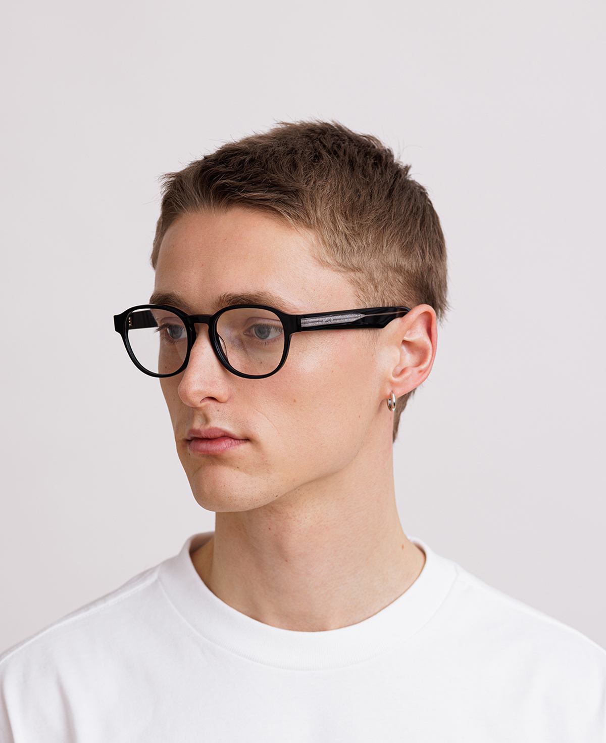 RYAN REVEAL OPTICS - Black / Transparent Clear