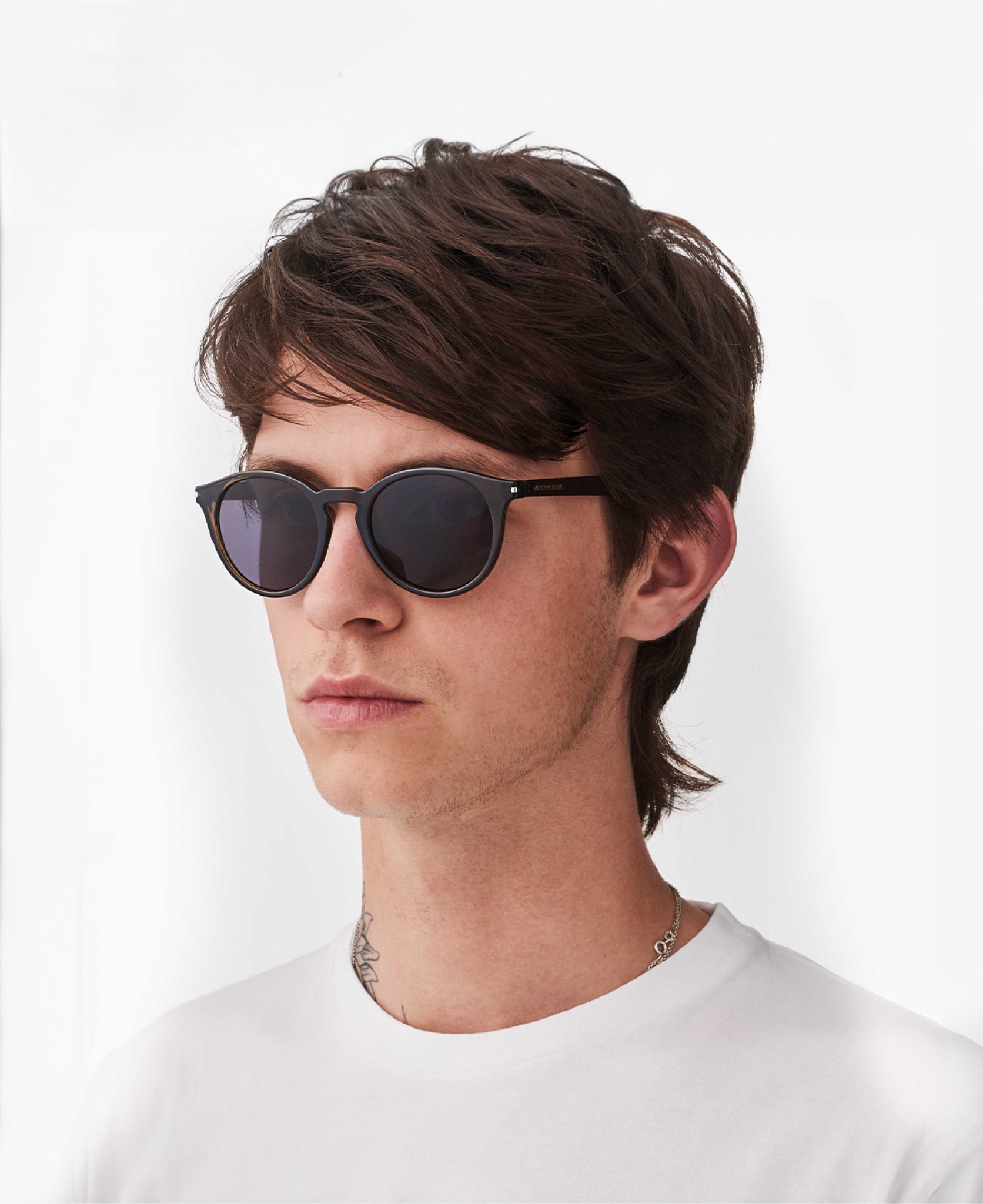 【MESSYWEEKEND/メシーウィークエンド】HOBBES サングラス HOBBES Army - Round TR90 Sunglasses | MESSYWEEKEND