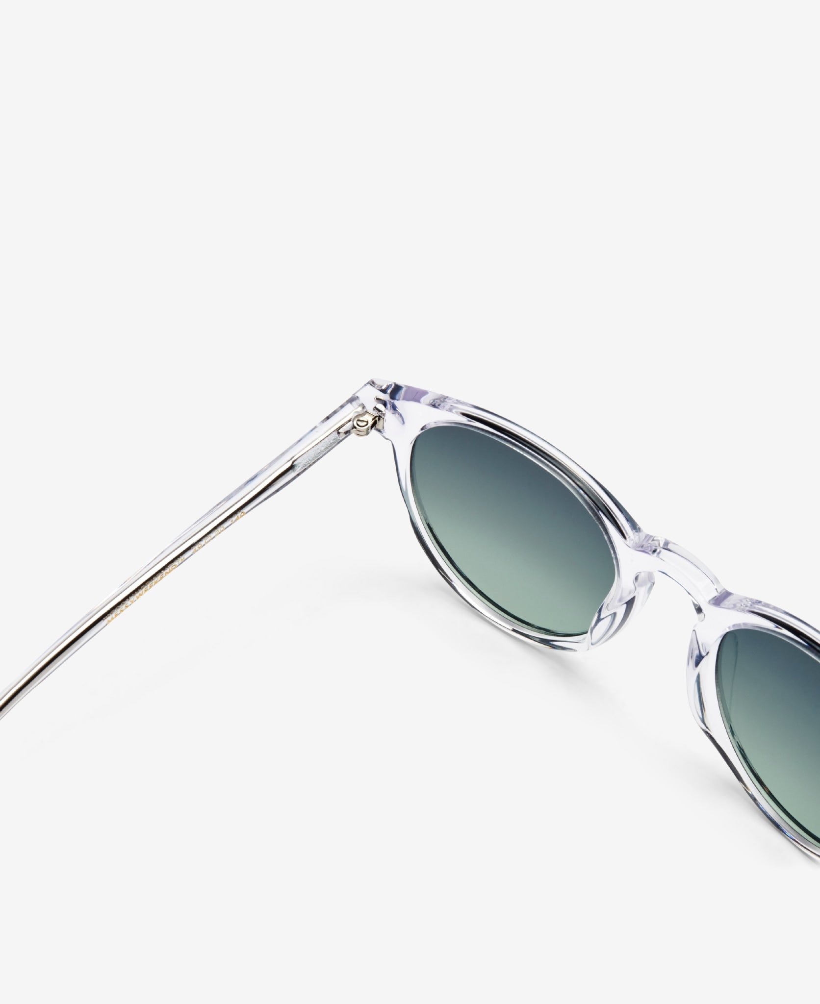 DEPP Crystal Green Sunglasses - Brown Lenses |MESSYWEEKEND