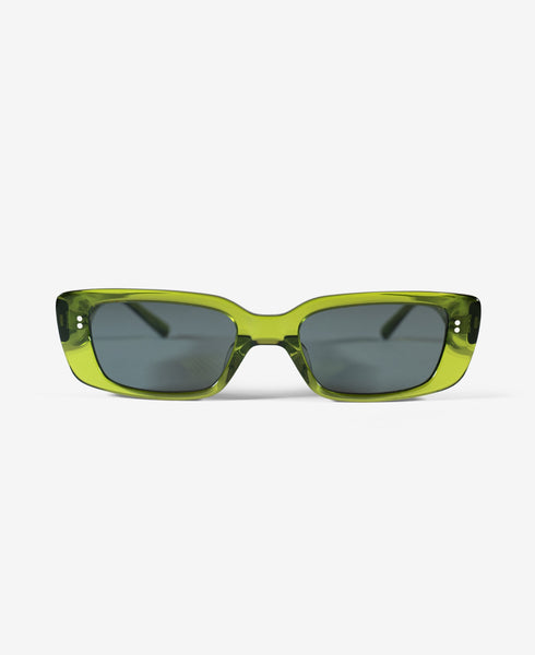 DEPP Crystal Green Sunglasses - Brown Lenses |MESSYWEEKEND