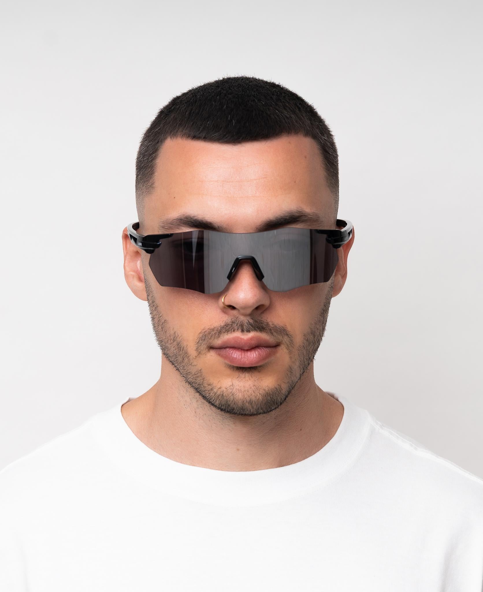 SONIC - Black Silver Mirrored