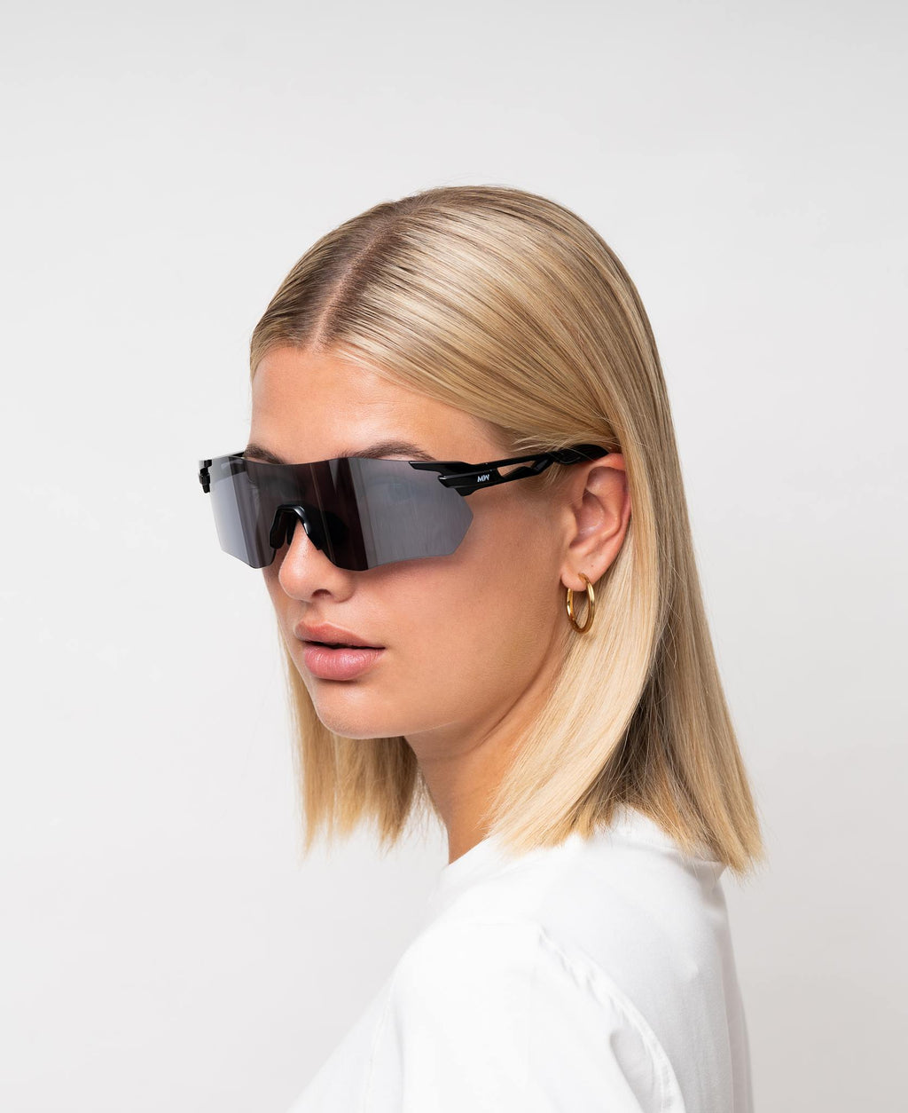 SONIC - Black Silver Mirrored