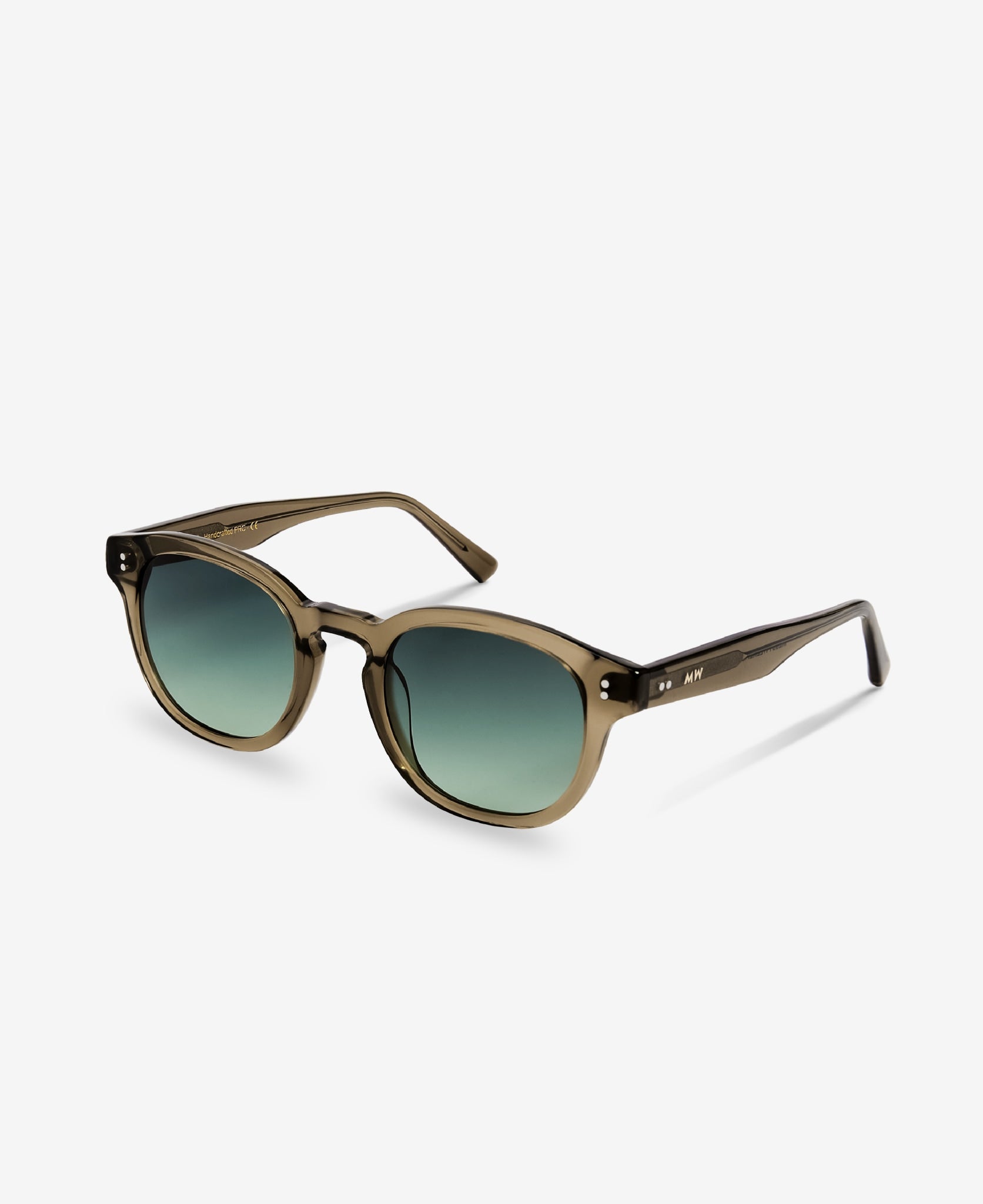 BILLE – Bottle Green – Round Sunglasses |MESSYWEEKEND