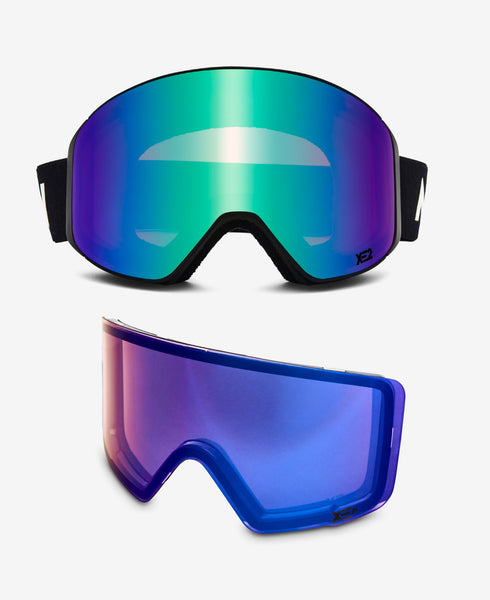 Frameless Ski Goggles from frames MW - Lenses without