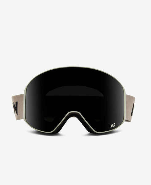 CLEAR XE2 - Light Grey Dark Grey - Ski Goggles ⎪ MESSYWEEKEND