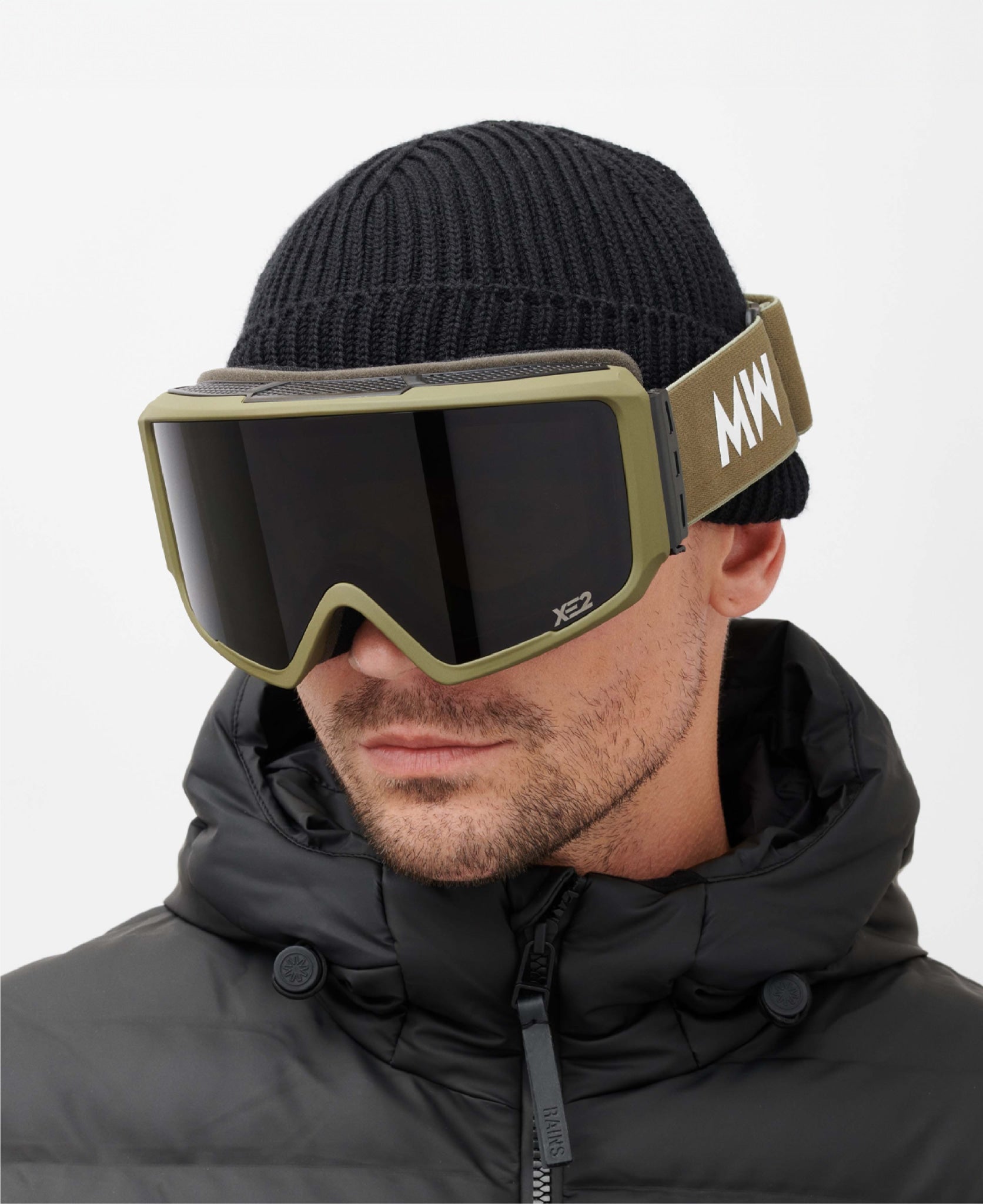 FLIP XE2 - Army Dark Grey - Ski Goggles ⎪ MESSYWEEKEND