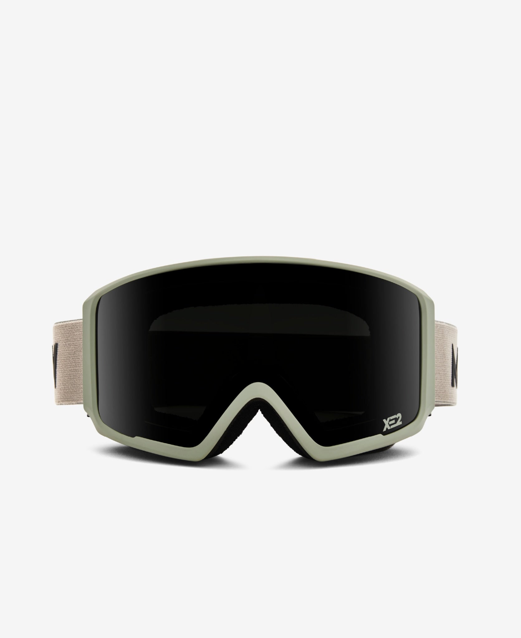 FLIP XE2 - Light Grey Dark Grey - Ski Goggles ⎪ MESSYWEEKEND