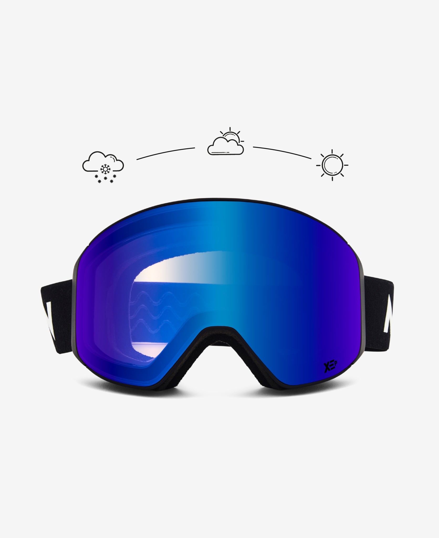 CLEAR XEP - Army Photochromic - Ski Goggles ⎪ MESSYWEEKEND