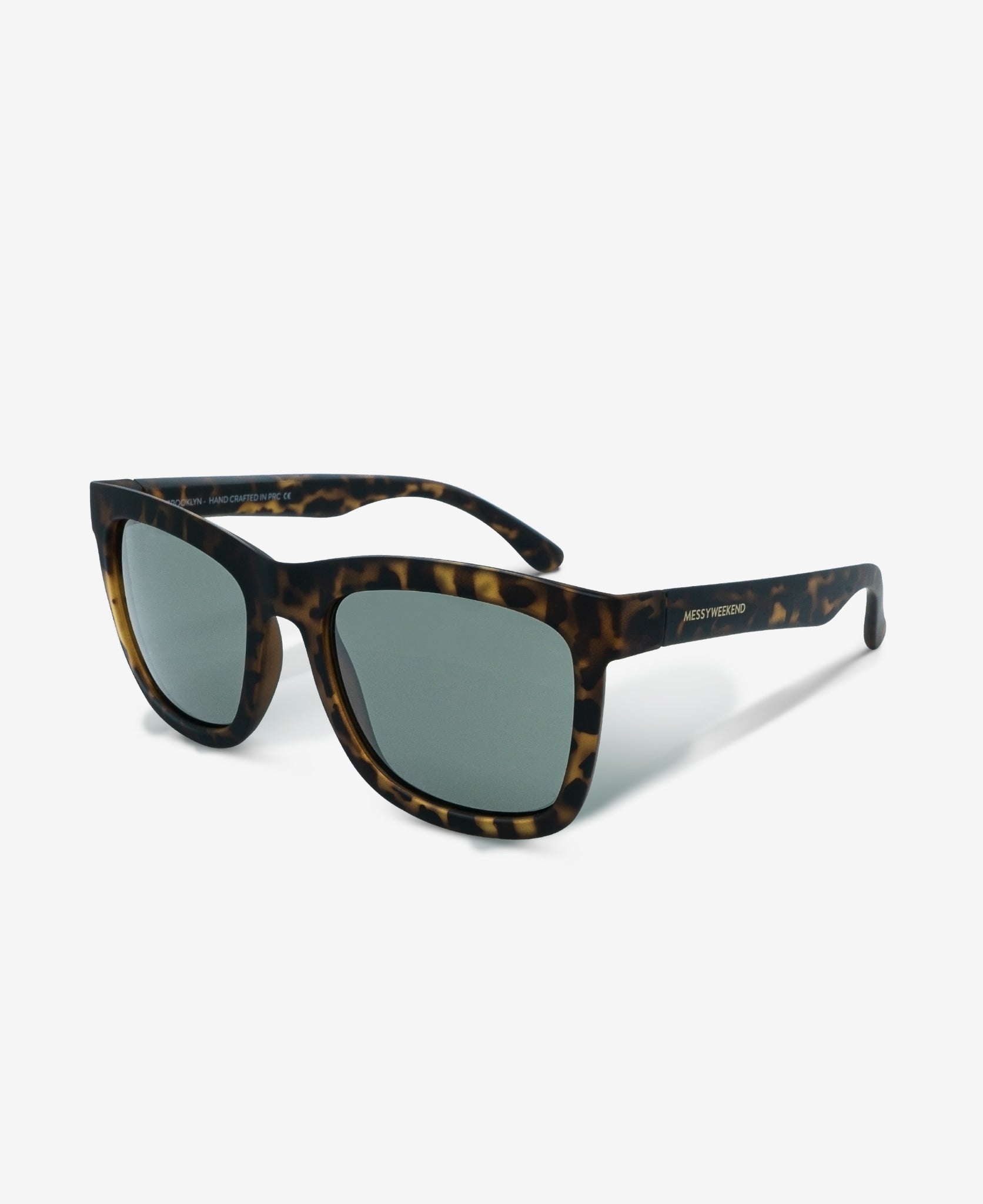 BROOKLYN Matte Black, TR90 Oversized Sunglasses|MESSYWEEKEND
