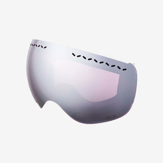 Ski goggle lenses mirrored silver | MessyWeekend